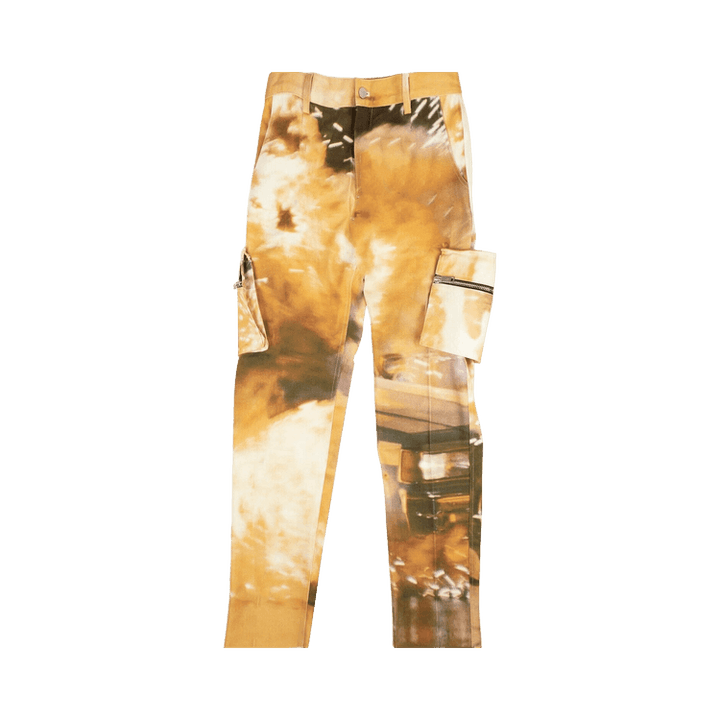 424 Tie Dye Casual Pants 'Brown'