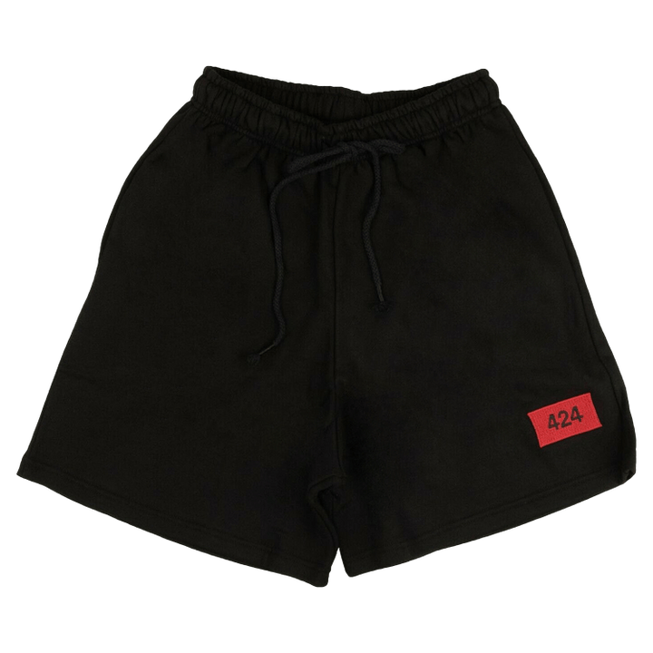 424 Logo Patch Shorts 'Black/Red'