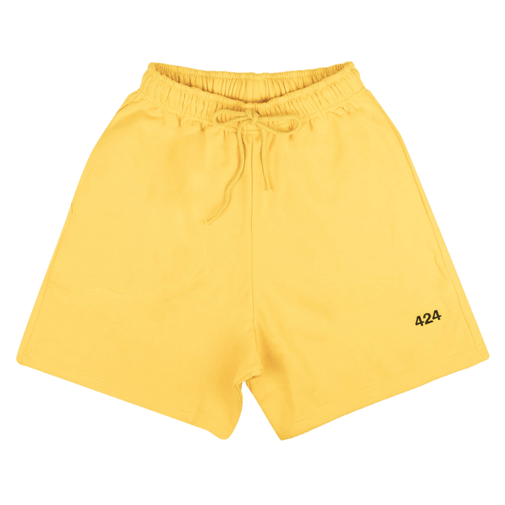 424 Logo Sweatshorts 'Yellow/Black'