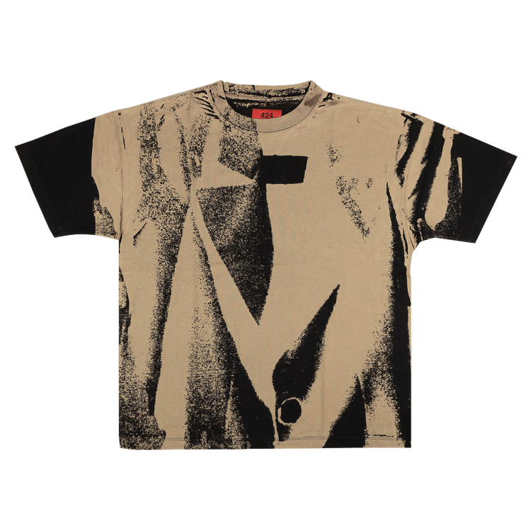 424 Print Short-Sleeve T-Shirt 'Brown/Black'