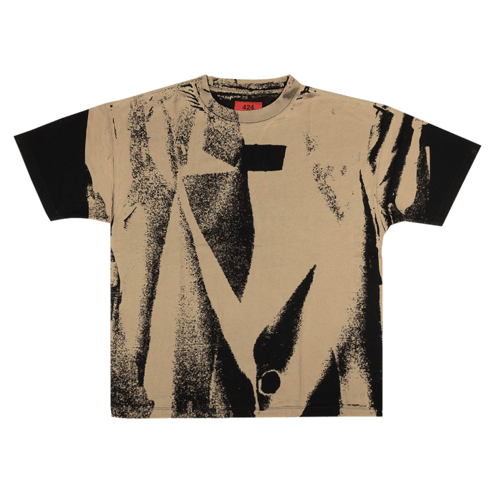 424 Print Short-Sleeve T-Shirt 'Brown/Black'