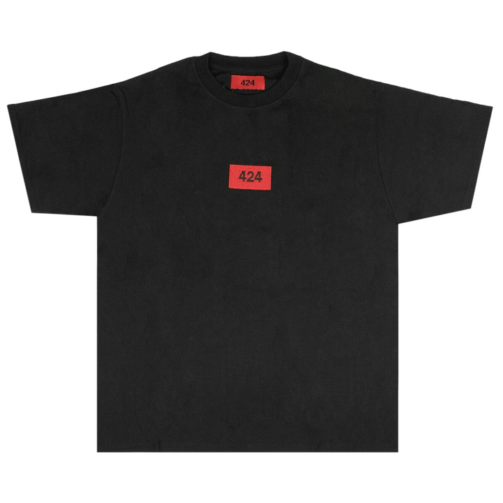 424 Logo Patch Short-Sleeve T-Shirt 'Black/Red'