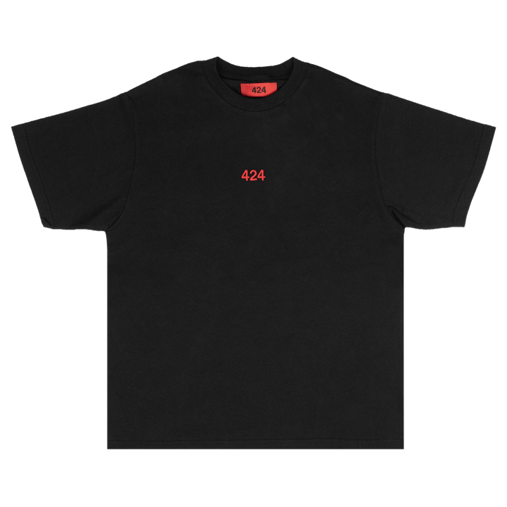 424 Logo Cotton Short-Sleeve T-Shirt 'Black'