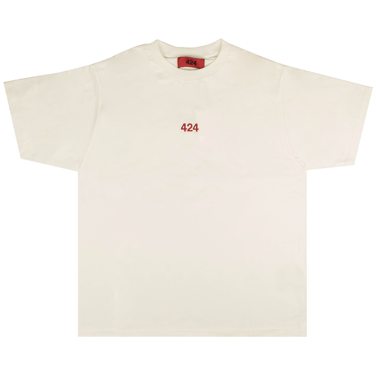 424 Logo Cotton Short-Sleeve T-Shirt 'White'