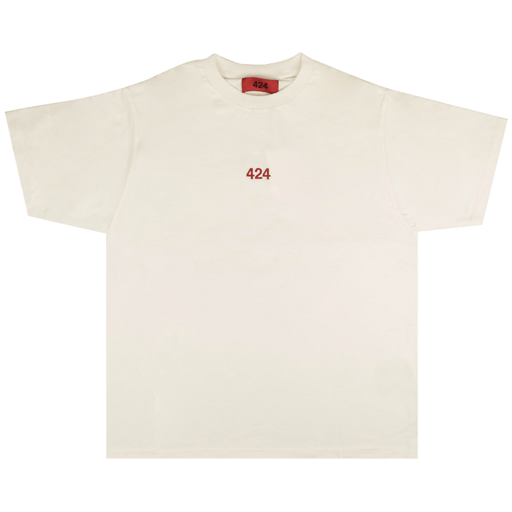 424 Logo Cotton Short-Sleeve T-Shirt 'White'