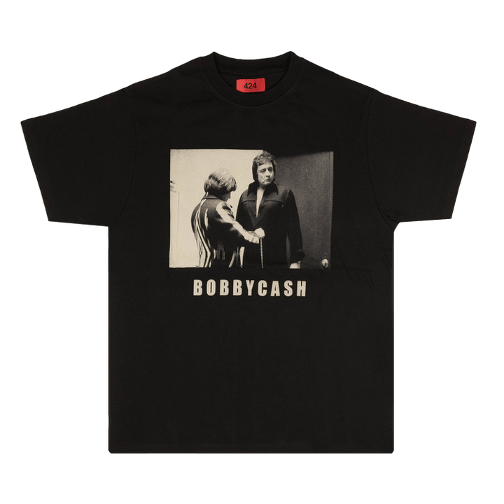 424 Short-Sleeve Bobby Cash T-Shirt 'Black'