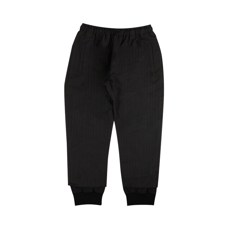 424 Drawstring Pants 'Black Pinstripe'