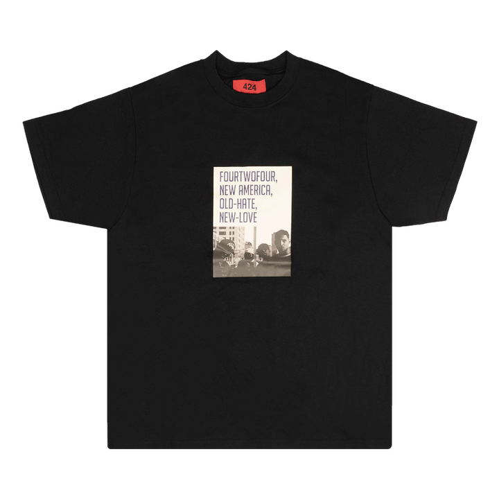 424 Short-Sleeve New Love T-Shirt 'Black'
