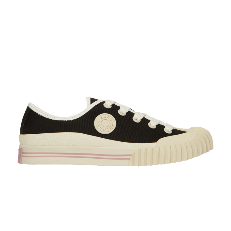 Acne Studios Wmns Logo-Patch Low 'Black White'