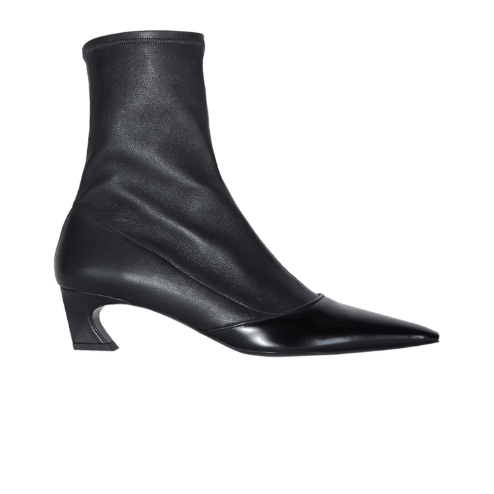 Acne Studios Wmns Heeled Ankle Boot 'Matte Black'
