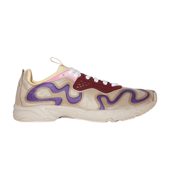 Acne Studios Ribbon Logo Lace-Up Sneaker 'Beige Multi-Color'