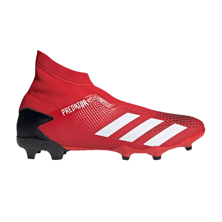 Predator 20.3 Laceless FG 'Active Red Black'