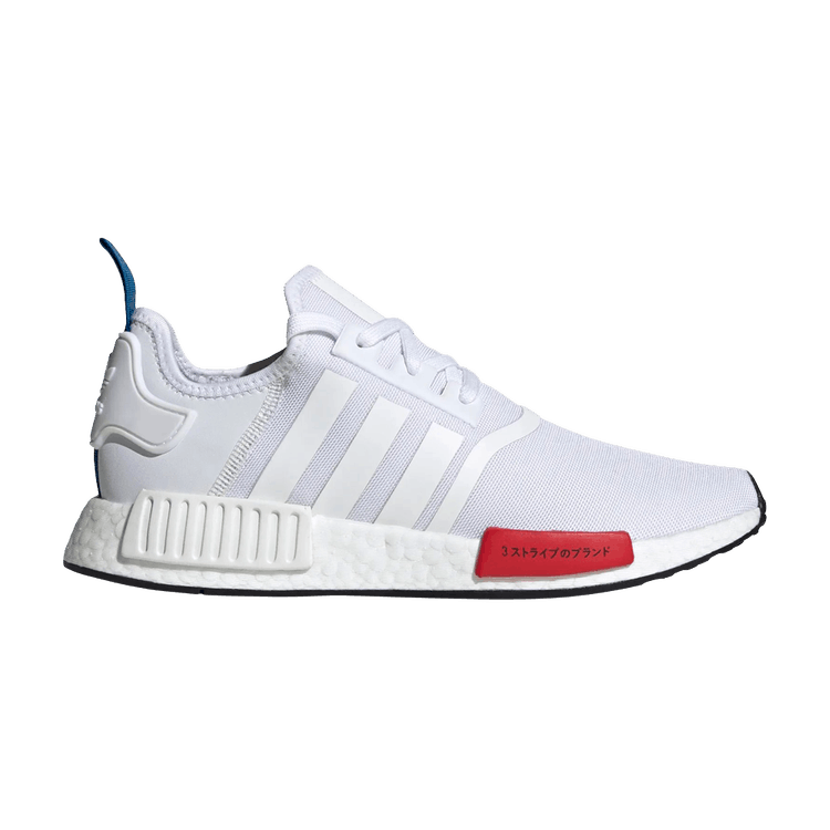 NMD_R1 Primeknit 'White Red Blue'