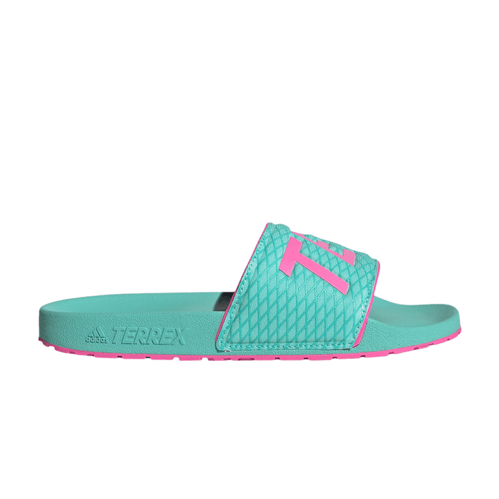 Wmns Terrex Adilette 'Acid Mint Screaming Pink'