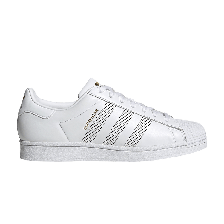 Superstar 'White Perforated Stripes'