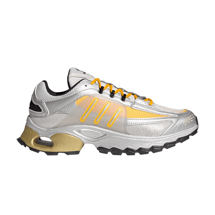 Wmns Thesia 'Silver Metallic Crew Yellow'