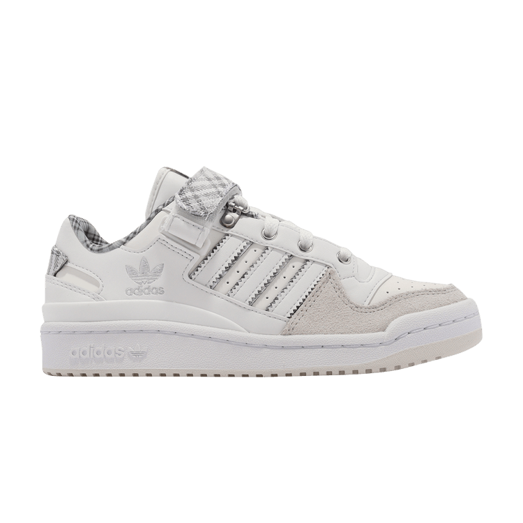 Wmns Forum Low 'Crystal White Plaid'