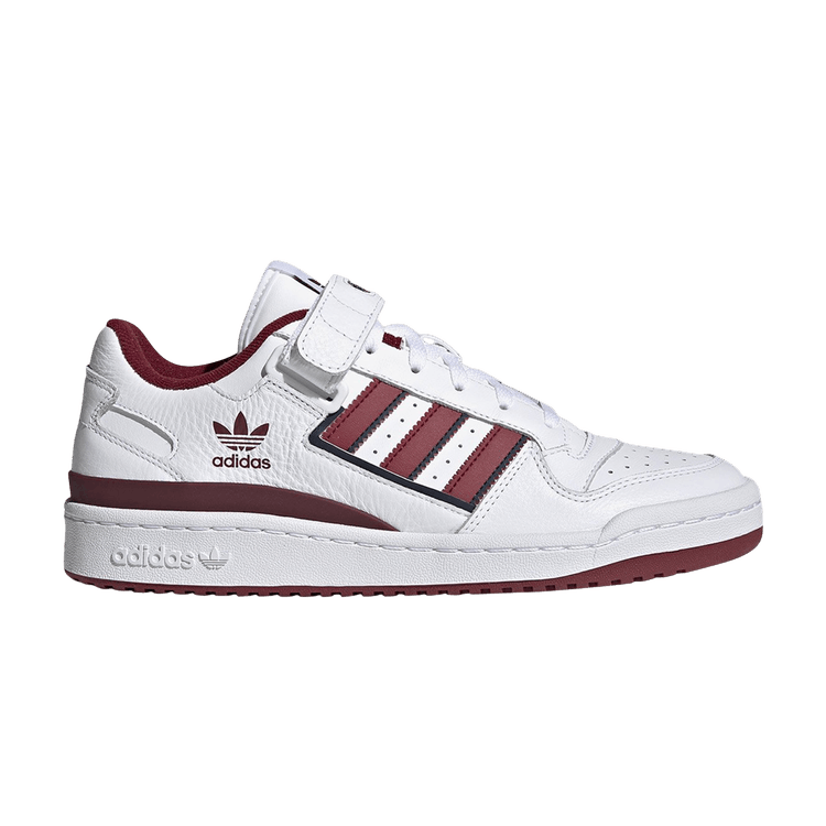 Forum Low 'White Collegiate Burgundy'