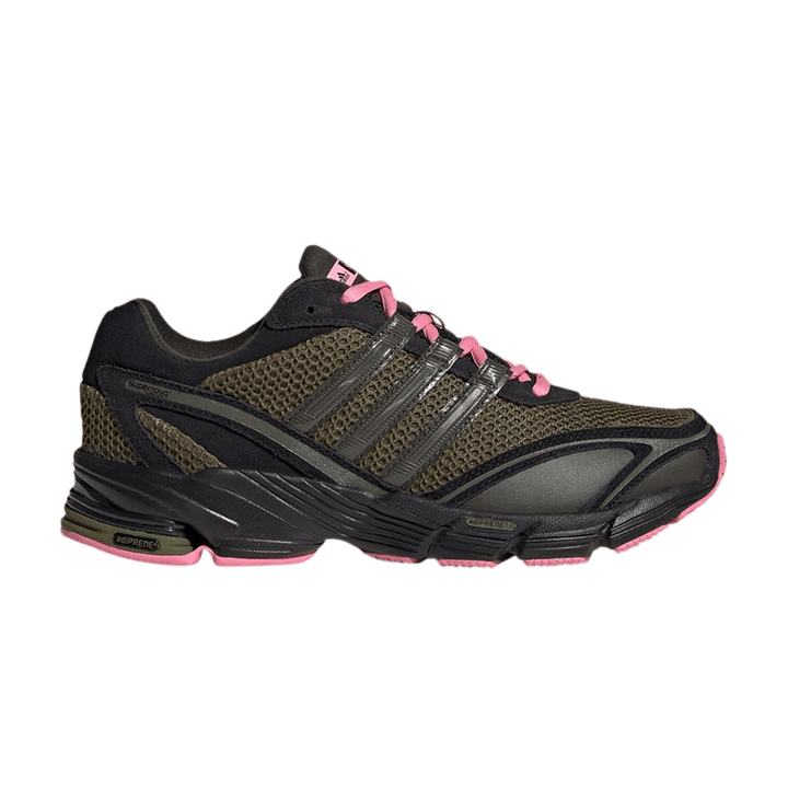 Wmns Supernova Cushion 7 'Black Olive Pink'