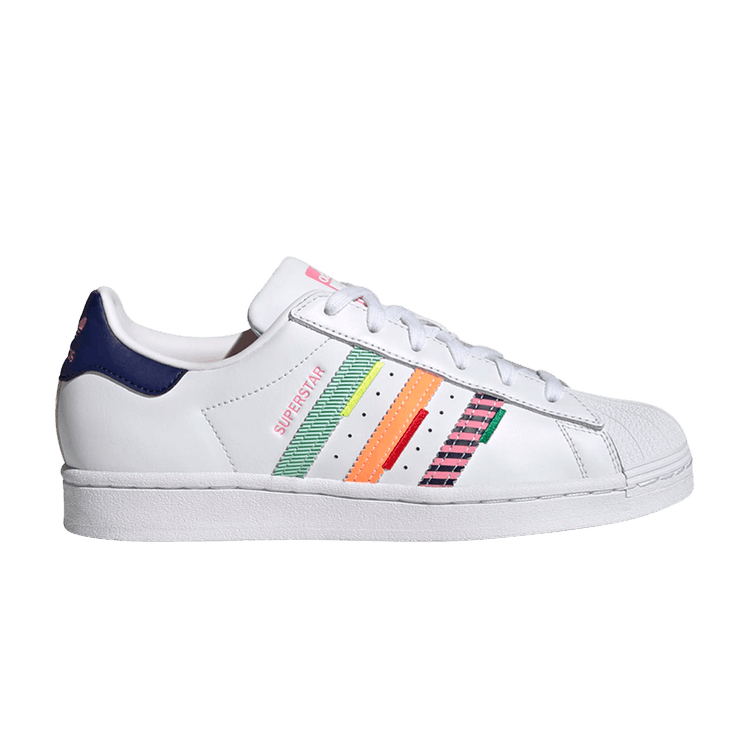 Wmns Superstar 'Multi Jagged Stripes'