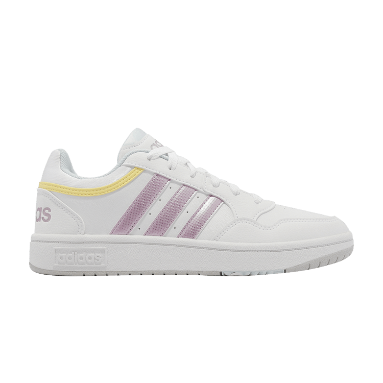Wmns Hoops 3.0 'White Matte Purple Metallic'