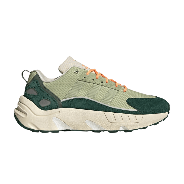 ZX 22 Boost 'Ecru Tint Core Green'