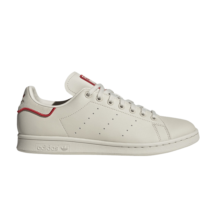 Stan Smith 'Aluminium Collegiate Red'