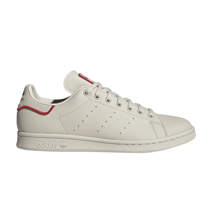 Stan Smith 'Aluminium Collegiate Red'