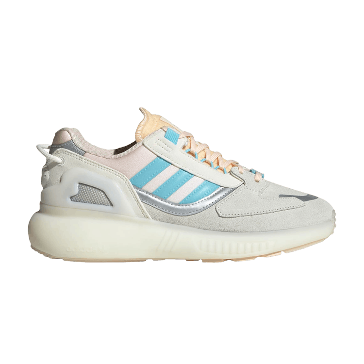 Wmns ZX 5K Boost 'Off White Bliss Blue'