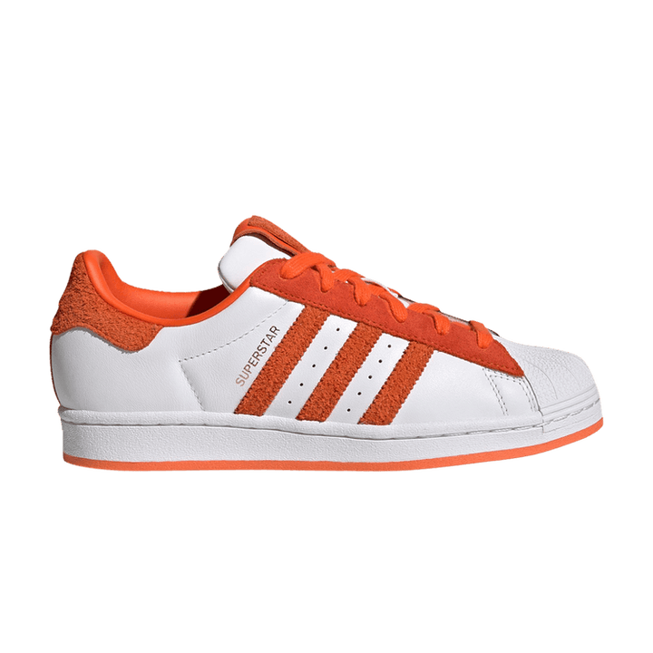 Wmns Superstar 'White Semi Orange'