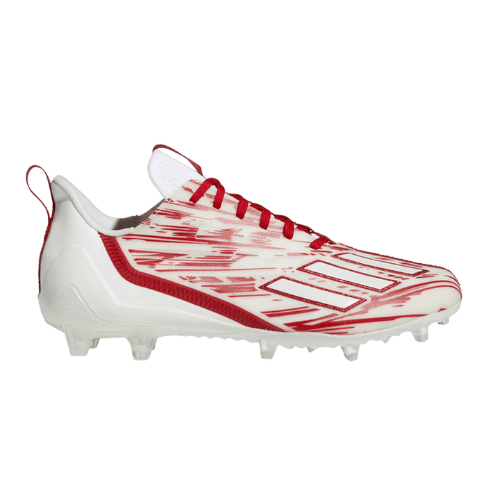 Adizero Cleats 'White Team Power Red'