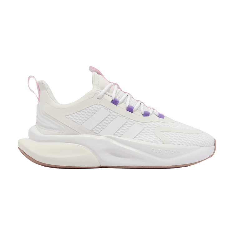 Wmns Alphabounce+ 'White College Purple'