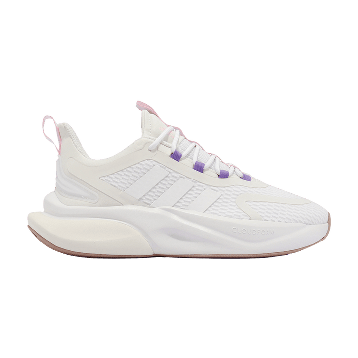 Wmns Alphabounce+ 'White College Purple'