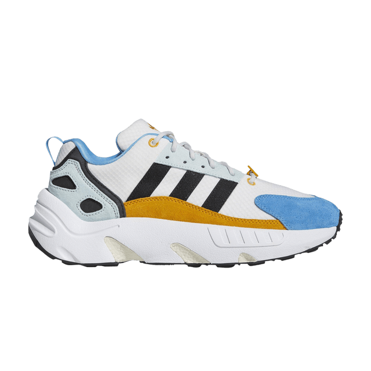ZX 22 Boost 'White Pulse Blue Gold'
