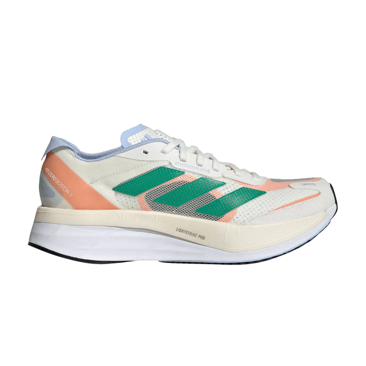 Wmns Adizero Boston 11 'White Tint Court Green'