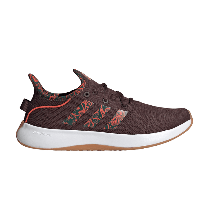 Wmns Cloudfoam Pure 'Floral - Shadow Brown Gum