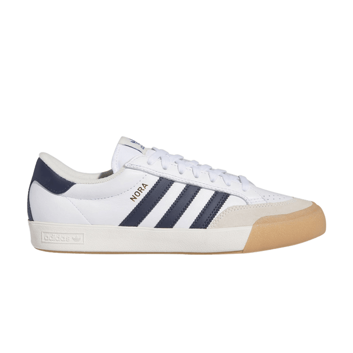 Nora 'White Collegiate Navy Gum'