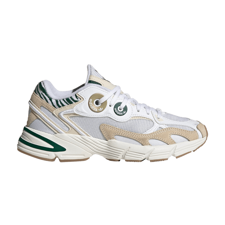 Wmns Astir 'White Green Animal Print'