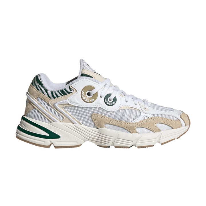 Wmns Astir 'White Green Animal Print'