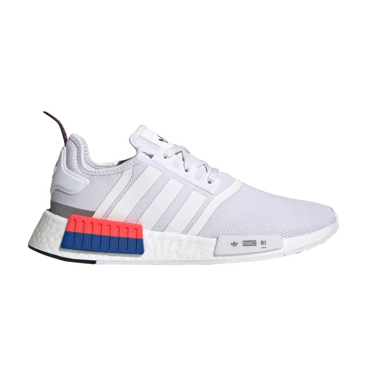 NMD_R1 'White Bright Red'