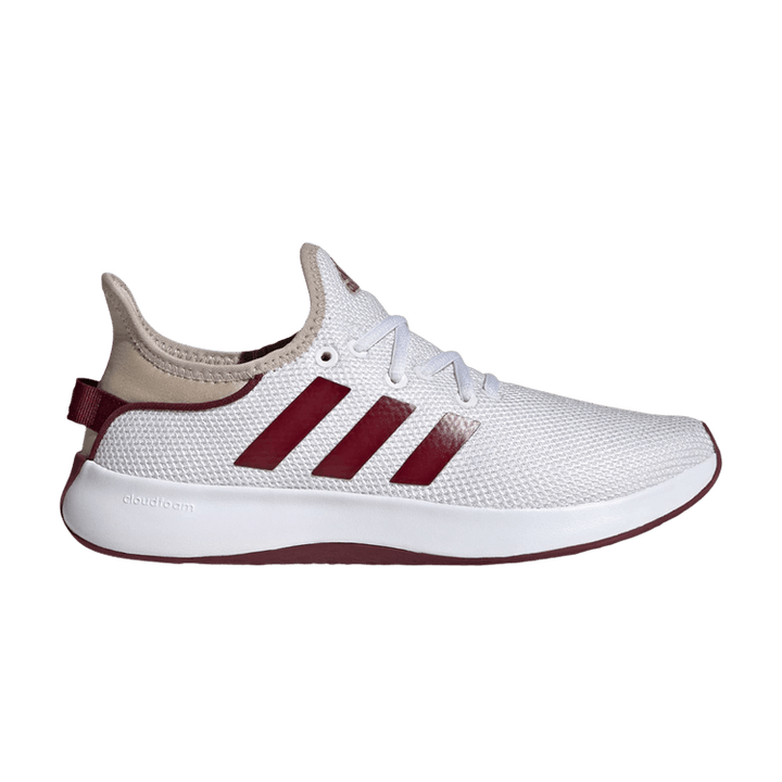 Wmns Cloudfoam Pure 'White Shadow Red'