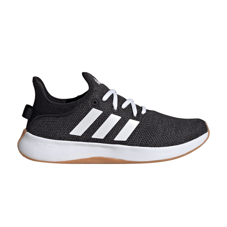 Wmns Cloudfoam Pure 'Black White Gum'