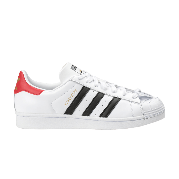 Nigo x Superstar Bearfoot 'White Scarlet'